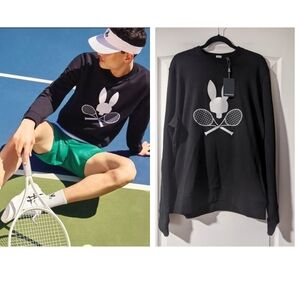 Psycho Bunny | Courtside Sweatshirt In Black